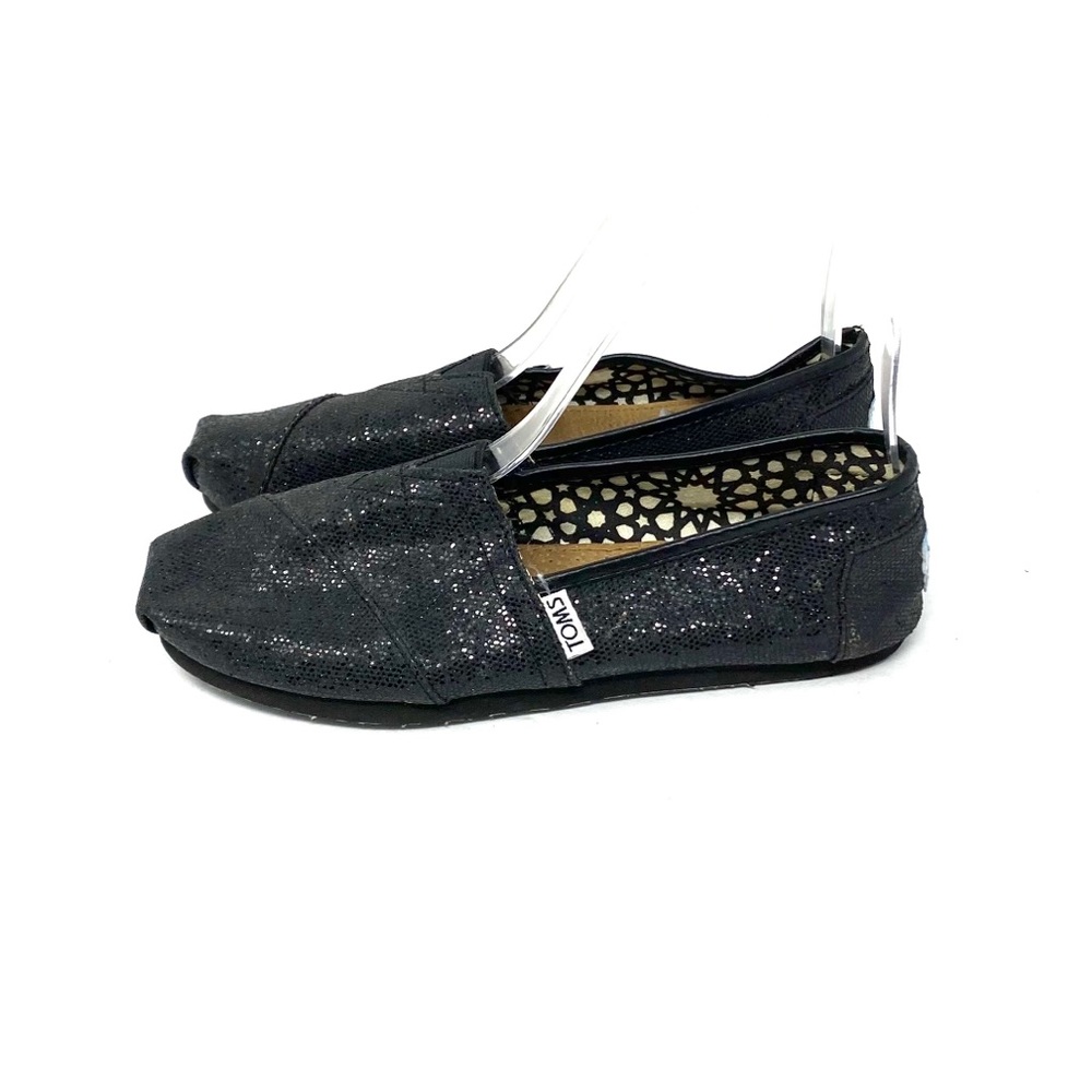 Toms Glitter Slip Ons